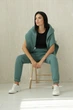 Жіночі флісові штани прямого фасону Seventeen XXL-3XL Оливковий (2000000184074) - изображение 2