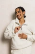Жіноча толстовка з трикотажу Теді Seventeen XXL-3XL Молочний (2000000185484) - изображение 1