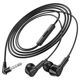 Проводные наушники с микрофоном Hoco M102 Ingenious Universal 3.5 mm 1,2 м Черные - изображение 2