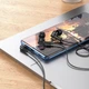 Проводные наушники с микрофоном Hoco M102 Ingenious Universal 3.5 mm 1,2 м Черные - изображение 4