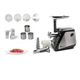 Мясорубка DOMOTEC MS-2024 3000Вт многофункциональная с насадками для колбас терки томатов и реверсом - изображение 1