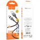 YUF Кабель Hoco X109 USB to MicroUSB 1m black - зображення 5