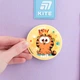 Бейдж Kite набір на липучці та підвіска Garfield (GF25-3010) - зображення 8