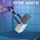 Мікрофон Fifine AM8TW USB/XLR White (AM8TW) - зображення 8