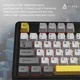 Клавіатура Ajazz AK980 V2 Maillard Switch Wireless/Bluetooth/USB UA Black/Grey/Yellow (AK980-V2-M-BGY) - зображення 3