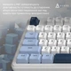 Клавиатура Ajazz AK870 V2 Flying Fish Switch USB UA White/Blue (AK870-V2-FF-BWB) - изображение 6