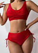Купальник роздільний FS Women's Bikini Set S Бордовый (9690) - зображення 3