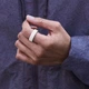 Смарт-кольцо Oura Ring 4 Ceramic Size 8 Cloud (JZ90-57460-08) [158757] - изображение 4