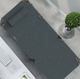 Раскладная кровать с Mesh-матрасом и подушкой LEOBRO Striped 193х68х30 см, с регулировкой спинки, черная в полоску - изображение 4