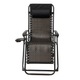 Розкладне крісло шезлонг LEOBRO Zero Gravity Premium Brown Rattan 178 x 64 x 110 см, антигравітаційне, з регулюванням спинки - зображення 1