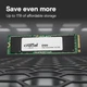 Накопичувач SSD Crucial m.2 NVMe 2TB E100 PCI-E 4.0 (CT2000E100SSD8) - зображення 4