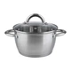 Кастрюля с крышкой Ringel Bonn RG-2003-18 18 см 2,6 л - изображение 1