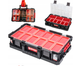 Ящик для инструментов 14.3 л Qbrick System TWO Organizer Plus 526 х 307 х 125 мм, модульный, пластиковый, черный - изображение 3