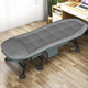 Раскладная кровать раскладушка с подушкой LEOBRO FB-S15 197 х 65 х 35 см, с регулировкой спинки, из полиэфира, серая - изображение 2