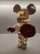 Конструктор Мишка Bearbrick с подсветкой белый 7500 деталей 55 см Медведь - изображение 6