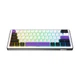 Клавіатура Hator Hellyberry HK60 Mechanical Linear RGB Wireless/Bluetooth/USB UA White/Violet (HK60_wireless) (343909) - зображення 2