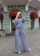 Женский костюм с вышивкой серый 42-46 р1556.8005/1 - изображение 1