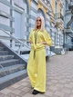 Жіночий костюм з вишивкою жовтий 42-46 р1556.8005/1 - зображення 2