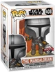 Фигурка Мандалорец (Полет с бластером) — Funko Pop! STAR WARS: THE MANDALORIAN — THE MANDALORIAN #408 EXCLUSIVE - изображение 1