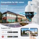 IP-камера 5MP HD-IP POE AI Smart PTZ PT-IP54F (IP66) с обзором 360° (778878) - изображение 2