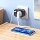 Фильтр питания Hoco NS3 4000W 1хP-2хUSB-1хType C Black - изображение 5