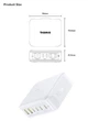 Мережевий зарядний пристрій Baseus EnerFill FH21 Desktop Charging Station 4C+2U 120W White - зображення 8