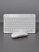 Беспроводной комплект Primo NB03 Bluetooth клавиатура и мышка - White - изображение 4
