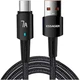 Кабель ESSAGER Sunset USB to USB-C 100W 7A 0.5m Black (EXC7A-CGB01-P) - зображення 1