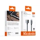 Кабель McDodo 140W USB-C to Magsafe 3 Magnetic Cable with LED 2m Black - зображення 2