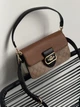 Женская сумка Coach Morgan бежевый кросс боди Premium - изображение 6