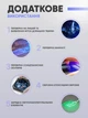 Лампа для маникюра ультрафиолетовая Clip on UV Lamp 365nm + 395nm фонарик наращивания ногтей, USB, 360°, Черный - изображение 5