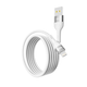 Кабель для зарядки и обмена данными USB YOKI YK-EX11 EXTRA Series USB/Lightning 12W (2.4A/5V) 1.2m White - изображение 13