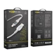 Кабель для заряджання та обміну даними USB YOKI YK-CY23 CYBER Series USB/Lightning 12W (2.4A/5V) 1.2m Білий - зображення 12