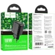 Сетевое зарядное устройство Hoco CS21A 1USB QC 18W поддерживает быструю зарядку Quick Charge 3.0 Black - изображение 2