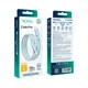 Кабель USB Ridea RC-CP43 ColorPro Type-C to Lightning 30W 1.2m Блакитний - зображення 2