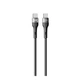 Кабель для зарядки USB Ridea RC-XS51 X-Silicone Type-C to Type-C 60W (20V/3A) 2m Черный - изображение 1