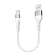 Кабель для зарядки USB Ridea RC-XS51 X-Silicone USB/Type C 60W (20V/3A) 0.25m Белый - изображение 3