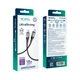 Кабель для зарядки USB Ridea RC-US42 UltraStrong Type-C to Type-C 60W (20V/3A) 1.2m Черный - изображение 2