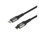 Кабель для зарядки USB Ridea RC-US42 UltraStrong Type-C to Type-C 60W (20V/3A) 2m Черный - изображение 6
