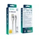 Кабель USB Ridea RC-XS51 X-Silicone Lightning 12W 1.2m Бiлий - зображення 3