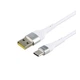 Кабель для зарядки USB Ridea RC-XS51 X-Silicone USB/Type C 60W (20V/3A) 1.2m Белый - изображение 7