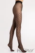 Колготки з геометричним принтом Fiore HAILEY 15 den 2 Nero - зображення 2