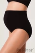 Трусики для беременных бесшовные InSecret Bella Slip Mama Black S/M Черные - изображение 2
