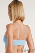 Бюстгальтер-Топ в рубчик GIULIA CAMI TOP RIB SPUN SUGAR S/M Світло-блакитний - зображення 2