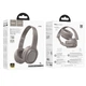 Беспроводные наушники с микрофоном Hoco W46 Charm BT Bluetooth 5.3 / AUX / 200 мАг Brown - изображение 3