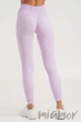 Леггинсы бесшовные в рубчик с пуш-ап эффектом GIULIA Leggings RIB Push Up ORCHID BLOOM S/M Лиловые - изображение 2