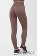 Легінси в рубчик з пуш-апом INSECRET Leggings RIBBED Push-Up Deep Taupe L/XL Тауп - зображення 5