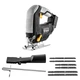 Аккумуляторный электрический лобзик DEKO DKJS20Q2 20V Li-ion 3000 об/мин 80 мм Black/Grey (12179) - изображение 2