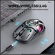 Компьютерная мышь Onikuma DM02 (Wired/2,4G) Grey - изображение 6