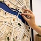 Декоративная 3D карта города Днепр в рамке объемная карта размер 20x30см подарок для дома - изображение 4